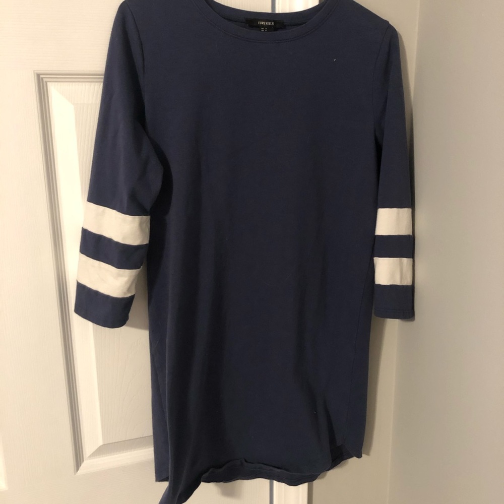 Baseball T style dress